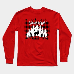 Silent Night Christmas Long Sleeve T-Shirt